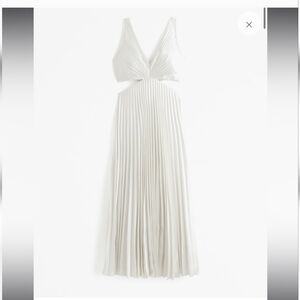 A&F Gizelle Pleated Dress